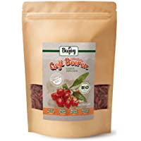 Biojoy Bayas de Goji orgánicas- sin azufre y azúcar Lycium barbarum (0-5 kg)